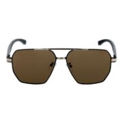 Okulary przeciwsłoneczne męskie z polaryzacją brązowe - PZ 120-2 - obrazek 2