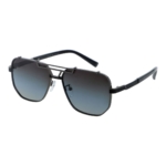 Okulary przeciwsłoneczne męskie z polaryzacją czarne - PZ 124-10