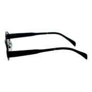 Okulary przeciwsłoneczne damskie z polaryzacją czarne retro vintage - PZ 127-1 - obrazek 5