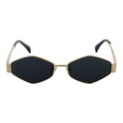 Okulary przeciwsłoneczne damskie z polaryzacją czarne retro vintage - PZ 127-16 - obrazek 2