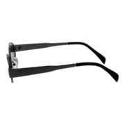 Okulary przeciwsłoneczne damskie z polaryzacją czarne retro vintage - PZ 127-3 - obrazek 5