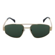 Okulary przeciwsłoneczne damskie z polaryzacją zielone retro vintage - PZ 128-11 - obrazek 2