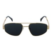 Okulary przeciwsłoneczne damskie z polaryzacją czarne retro vintage - PZ 128-16 - obrazek 2