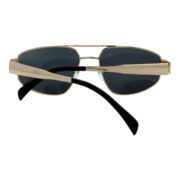 Okulary przeciwsłoneczne damskie z polaryzacją czarne retro vintage - PZ 128-16 - obrazek 3