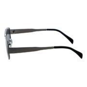 Okulary przeciwsłoneczne damskie z polaryzacją czarne retro vintage - PZ 128-3 - obrazek 5