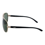 Okulary przeciwsłoneczne męskie z polaryzacją zielone pilotki - PZ 52-11 - obrazek 6