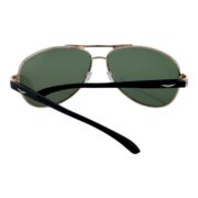 Okulary przeciwsłoneczne męskie z polaryzacją zielone pilotki - PZ 52-11 - obrazek 5