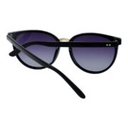 Okulary przeciwsłoneczne damskie z polaryzacją czarne lenonki - PZ-727-1 - obrazek 6