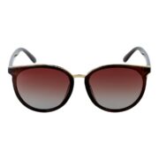 Okulary przeciwsłoneczne damskie z polaryzacją brązowe lenonki - PZ-727-2 - obrazek 2