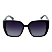 Okulary przeciwsłoneczne damskie z polaryzacją kocie czarne - PZ 926-1 - obrazek 2