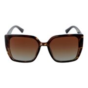 Okulary przeciwsłoneczne damskie z polaryzacją kocie brązowe - PZ 926-13 - obrazek 2