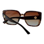 Okulary przeciwsłoneczne damskie z polaryzacją kocie brązowe - PZ 926-13 - obrazek 5