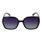 Okulary przeciwsłoneczne damskie z polaryzacją czarne muchy - PZ 972-1 - obrazek 2