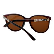 Okulary przeciwsłoneczne damskie z polaryzacją brązowe nerdy - PZ 977-2 - obrazek 5