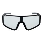 Okulary rowerowe do biegania fotochromowe przeciwsłoneczne sportowe czarne - PZ 374F-1 - obrazek 2