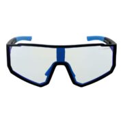 Okulary rowerowe do biegania fotochromowe przeciwsłoneczne sportowe niebieskie - PZ 374F-10 - obrazek 2