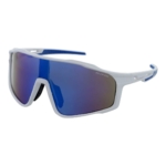 Okulary rowerowe do biegania przeciwsłoneczne polaryzacyjne sportowe niebieskie - PZ 482-10