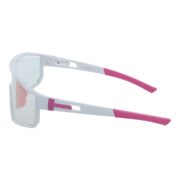 Okulary rowerowe do biegania fotochromowe przeciwsłoneczne sportowe różowe - PZ 374F-6 - obrazek 3