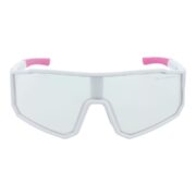 Okulary rowerowe do biegania fotochromowe przeciwsłoneczne sportowe różowe - PZ 374F-6 - obrazek 2
