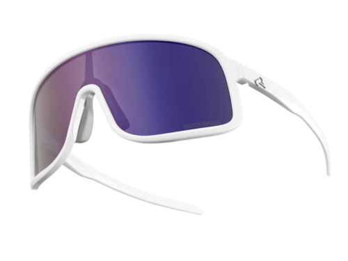 Okulary rowerowe do biegania przeciwsłoneczne polaryzacyjne sportowe fioletowe - SP350-BW