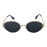 Okulary przeciwsłoneczne damskie czarne retro vintage - CT 214-16 - obrazek 2