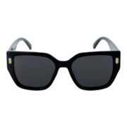 Okulary przeciwsłoneczne damskie z polaryzacją kocie czarne - PZ 1041-1 - obrazek 2