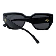 Okulary przeciwsłoneczne damskie z polaryzacją kocie czarne - PZ 1041-1 - obrazek 6