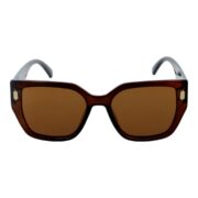 Okulary przeciwsłoneczne damskie z polaryzacją kocie brązowe - PZ 1041-2 - obrazek 2