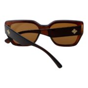 Okulary przeciwsłoneczne damskie z polaryzacją kocie brązowe - PZ 1041-2 - obrazek 6