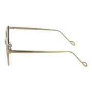 Okulary przeciwsłoneczne damskie z polaryzacją czarne retro vintage kocie - PZ 130-3 - obrazek 3