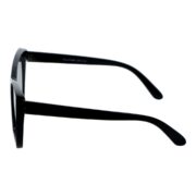 Okulary przeciwsłoneczne damskie z polaryzacją kocie czarne - PZ 888-1 - obrazek 5