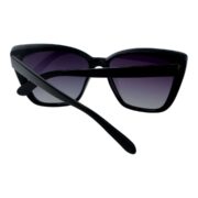 Okulary przeciwsłoneczne damskie z polaryzacją kocie czarne - PZ 888-1 - obrazek 6