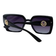 Okulary przeciwsłoneczne damskie z polaryzacją kocie czarne - PZ 966-1 - obrazek 6