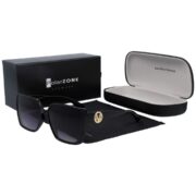 Okulary przeciwsłoneczne damskie z polaryzacją kocie czarne - PZ 966-1 - obrazek 3