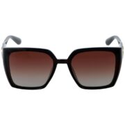 Okulary przeciwsłoneczne damskie z polaryzacją kocie brązowe - PZ 966-2 - obrazek 2