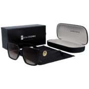 Okulary przeciwsłoneczne damskie z polaryzacją kocie brązowe - PZ 966-2 - obrazek 3