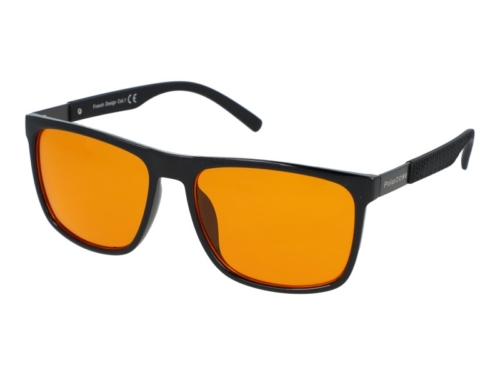 Pomarańczowe okulary blokujące niebieskie światło przed snem - PZ-881B-1