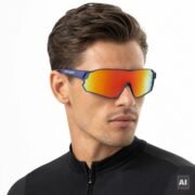 Okulary rowerowe przeciwsłoneczne polaryzacyjne sportowe - 10134 - obrazek 2