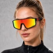 Okulary rowerowe do biegania przeciwsłoneczne polaryzacyjne sportowe - PZ-465-8 - obrazek 2